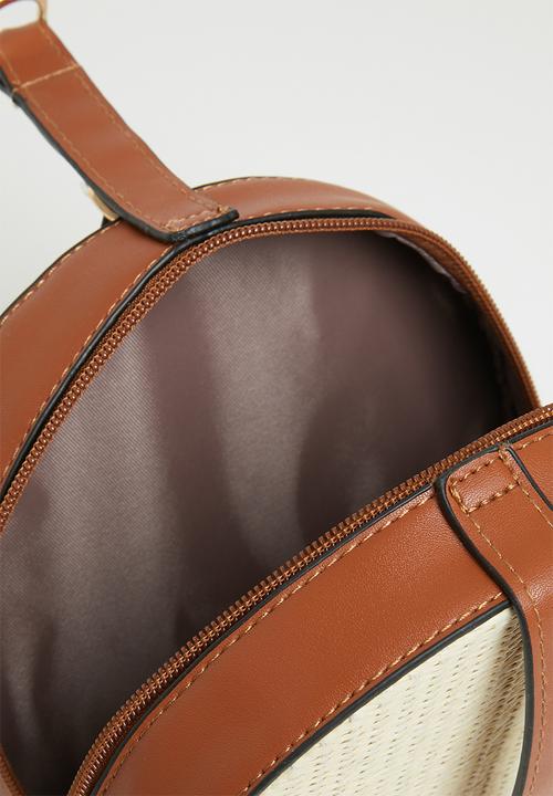 Superbalist - Jess cross body bag - natural & tan