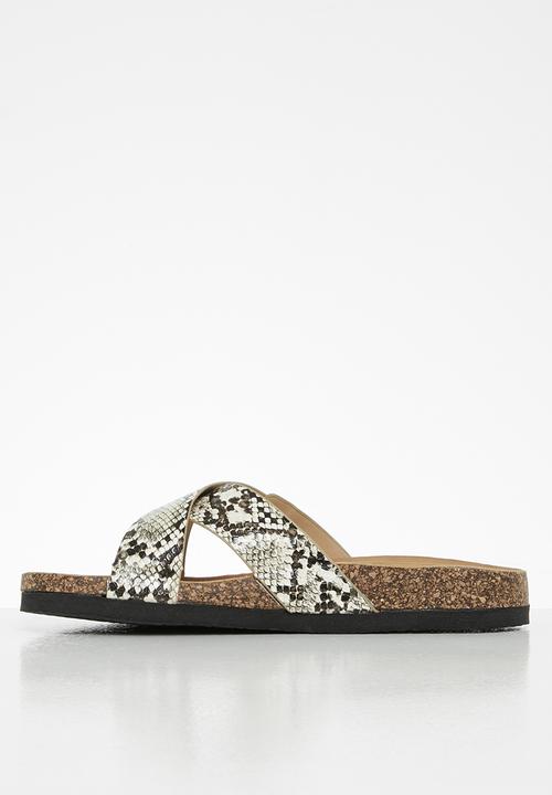 Superbalist - Goeth slide - brown & neutral 