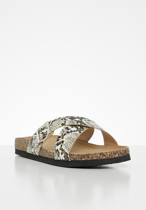Superbalist - Goeth slide - brown & neutral 