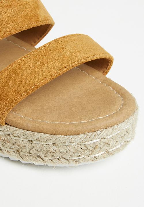 Superbalist - Nita espadrille sandal - tan