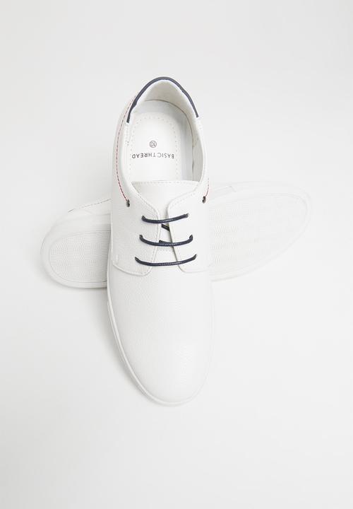 basicthread - Paul lace -up shoe - white