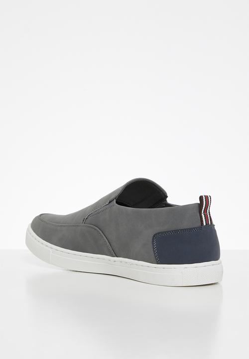 basicthread - Zeke back patch slip on - grey