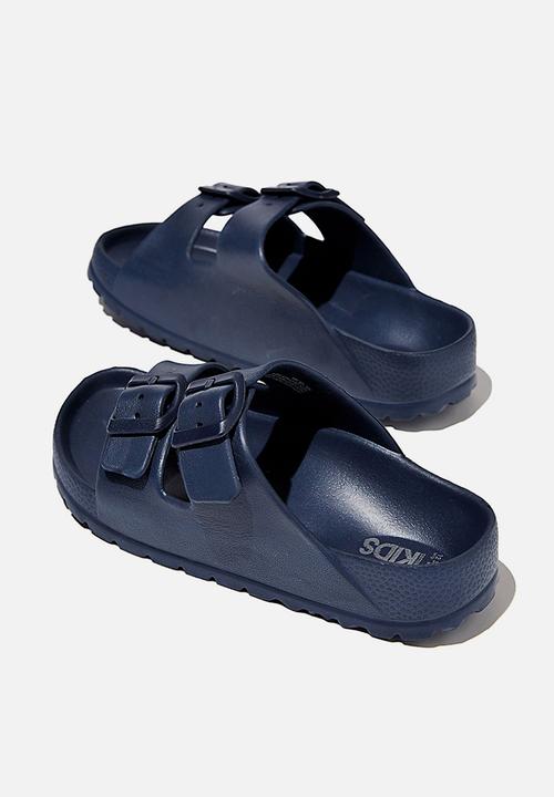 Cotton On - Twin strap slide - navy 