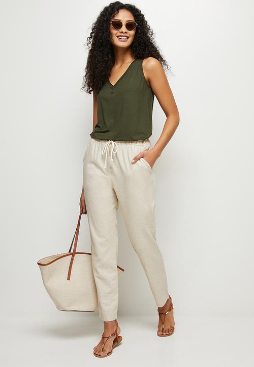 edit - Loose fit vest - olive