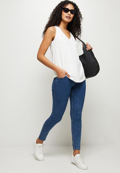 edit - Loose fit vest - milk