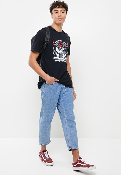 STYLE REPUBLIC - Crash bandicoot tee - black
