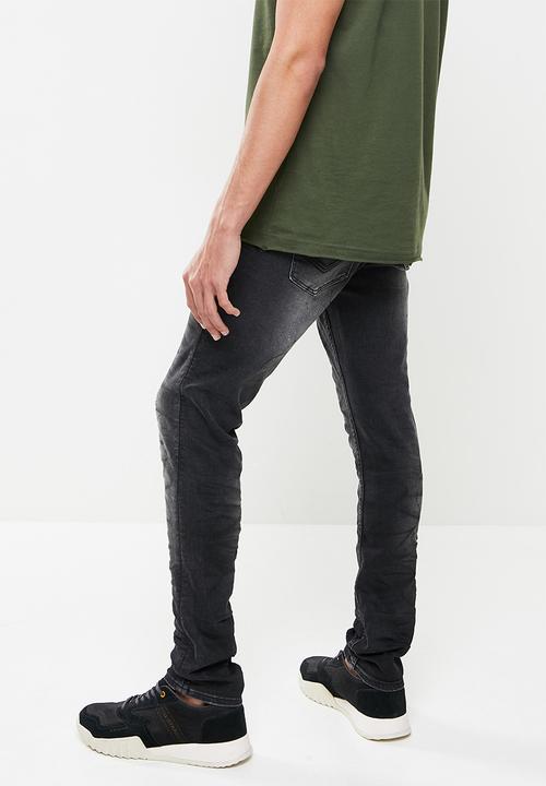 S.P.C.C - Kerosene feather fit skinny jeans - black