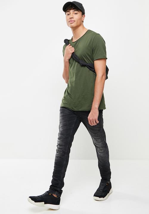 S.P.C.C - Kerosene feather fit skinny jeans - black