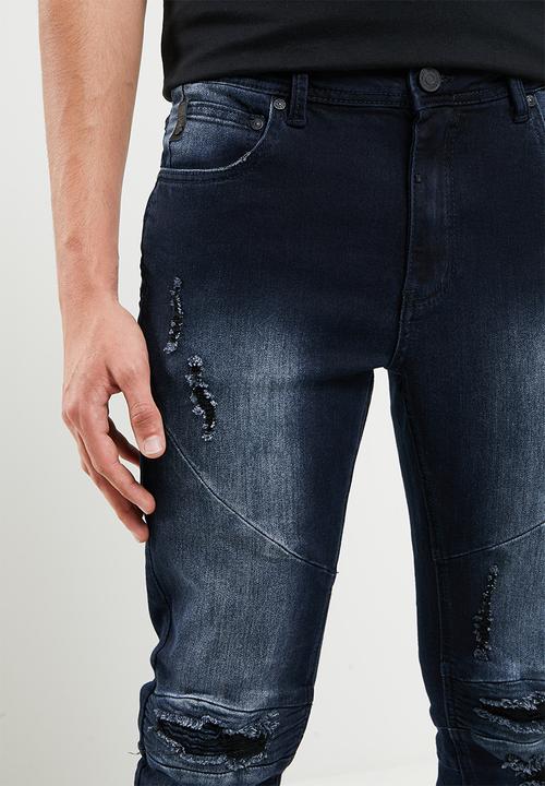 S.P.C.C - Chicane trench fit super skinny jeans - indigo