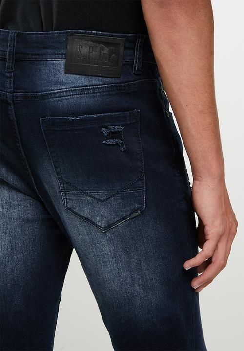 S.P.C.C - Chicane trench fit super skinny jeans - indigo