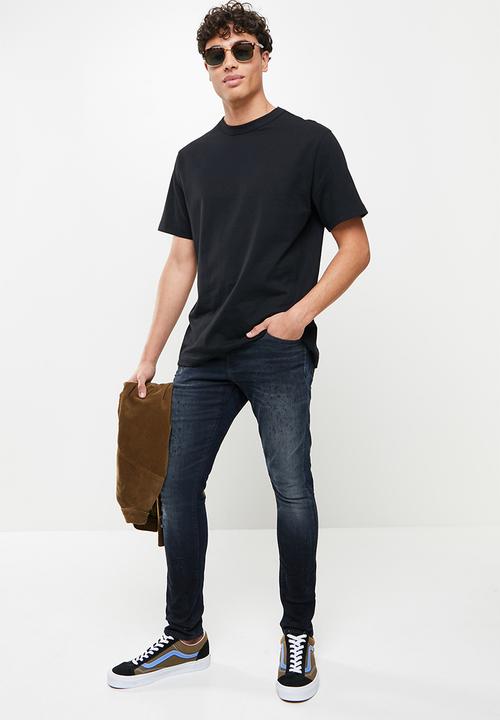 S.P.C.C - Crossfire sabre fit tapered leg jeans - dark blue