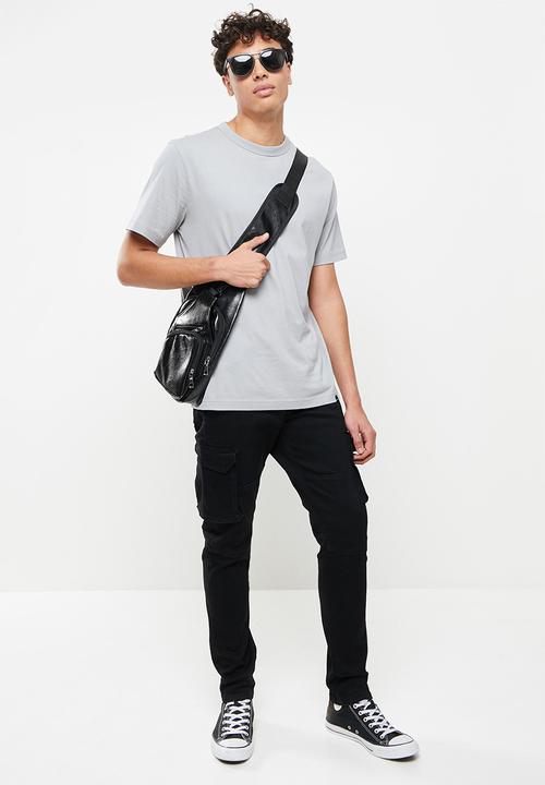S.P.C.C - Matador sabre fit tapered leg jeans - black
