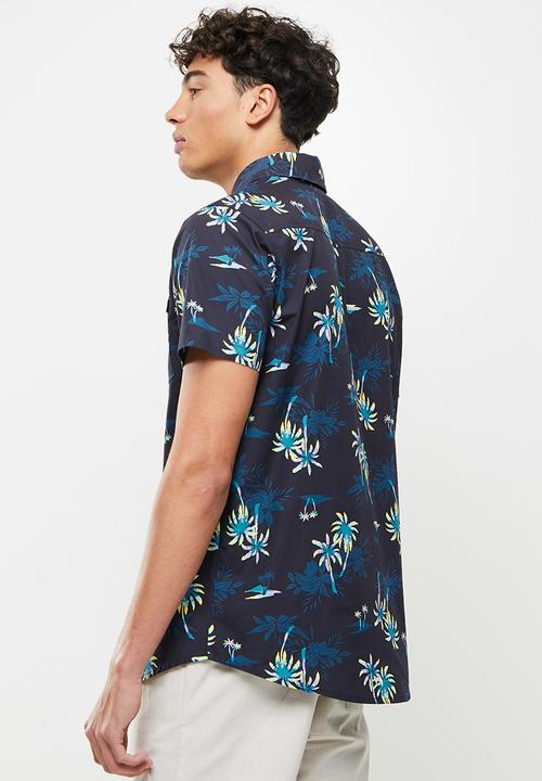 Rip Curl - Party pack short sleeve shirt - navy