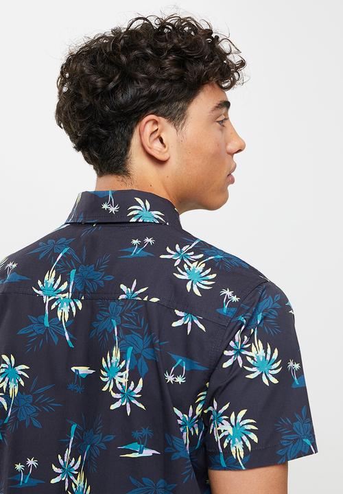 Rip Curl - Party pack short sleeve shirt - navy