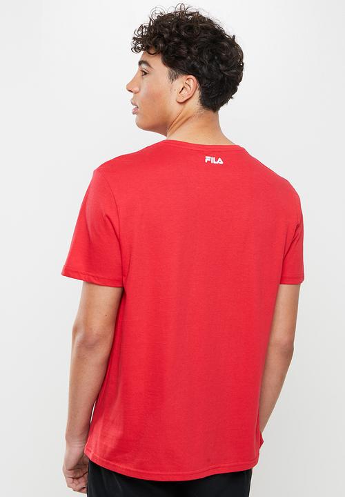 FILA - Tino short sleeve tee - chinese red