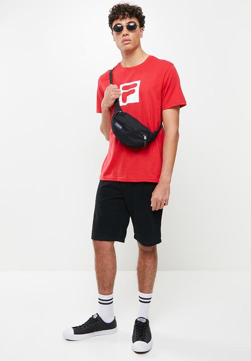 FILA - Tino short sleeve tee - chinese red
