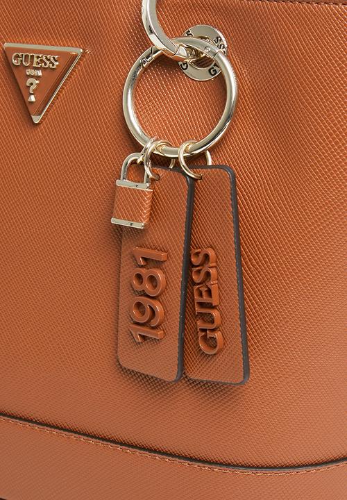 GUESS - Noelle small elite tote - brown