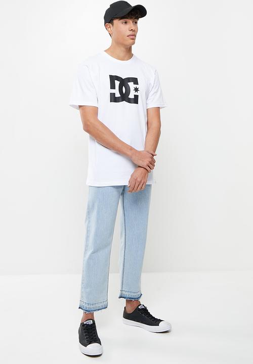 DC - Dc star short sleeve - white