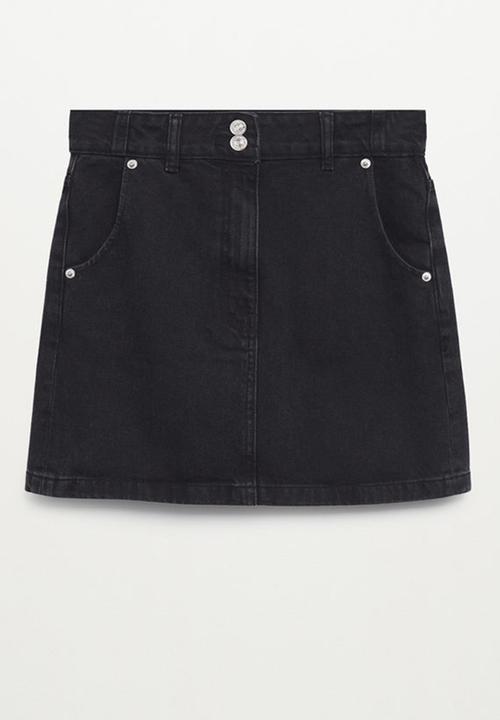 MANGO - Skirt marion - black