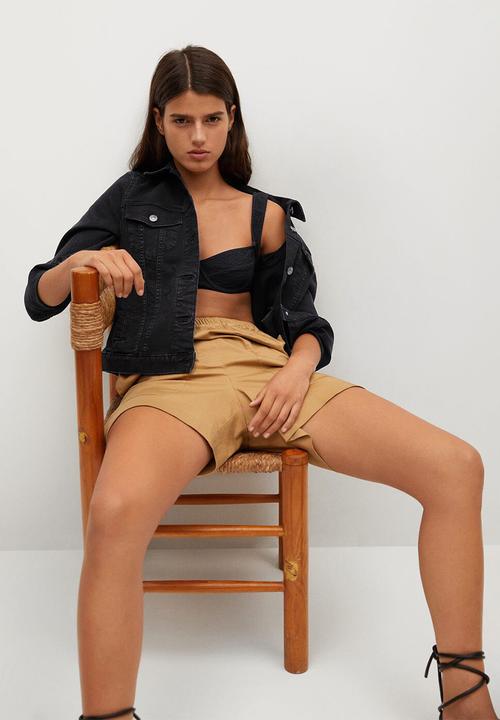 MANGO - Jacket vicky - black