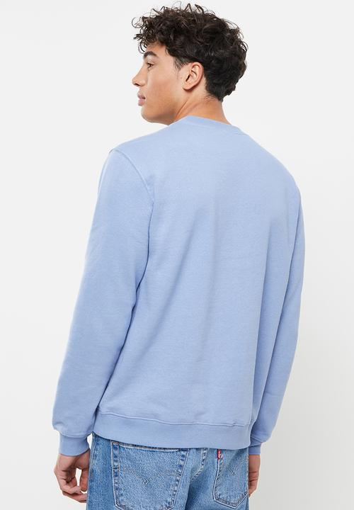 Cotton On - Essential crew fleece - blue