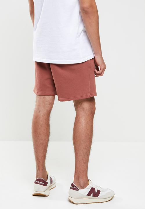 Cotton On - Pigment fleece short - red