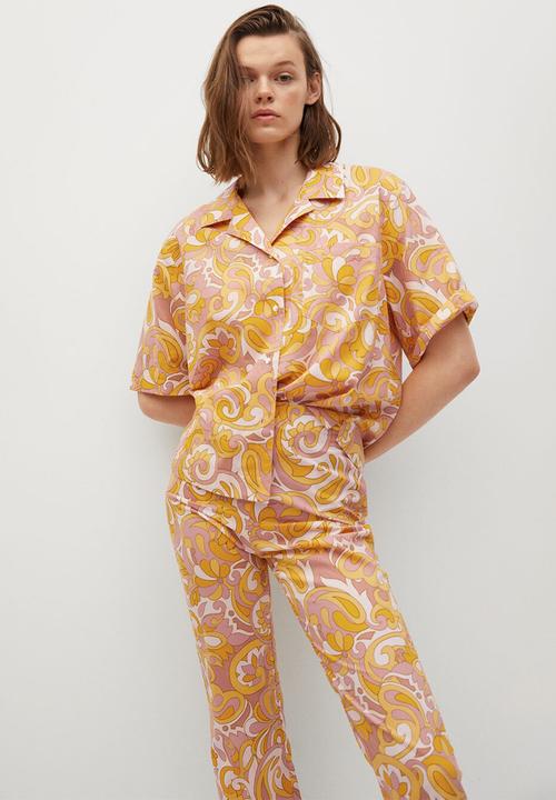 MANGO - Shirt espuma - yellow