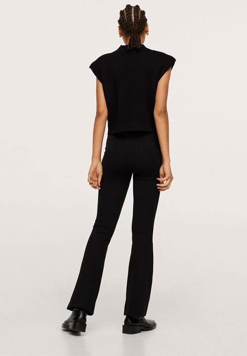MANGO - Leggings puntaf-a - black