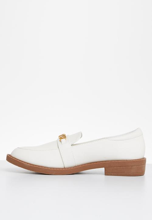 Superbalist - Lady loafer - white