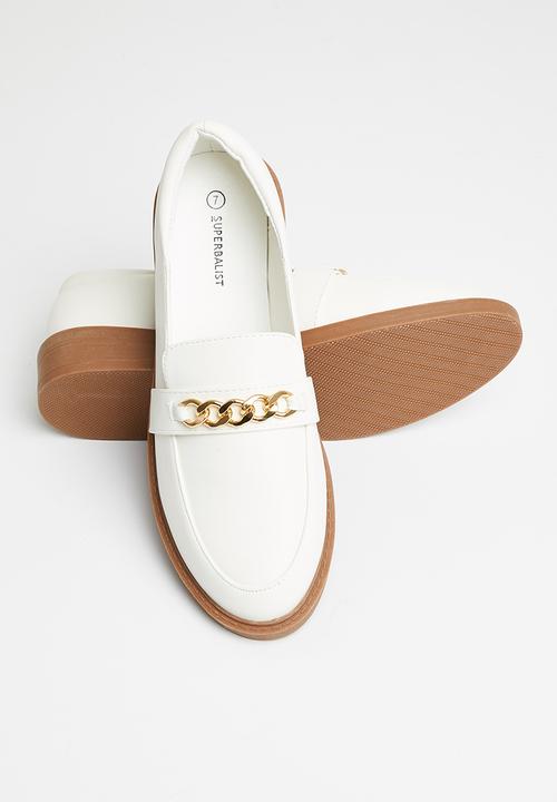 Superbalist - Lady loafer - white