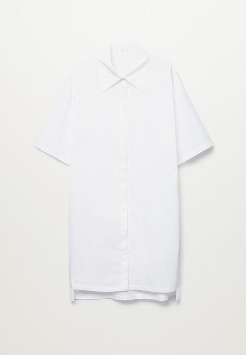 MANGO - Dress milla-h - white