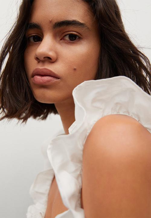 MANGO - Dress margot - white