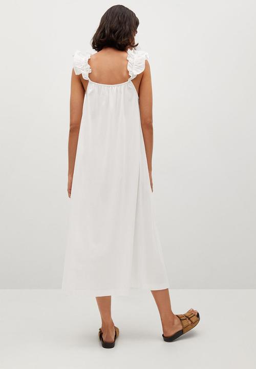 MANGO - Dress margot - white