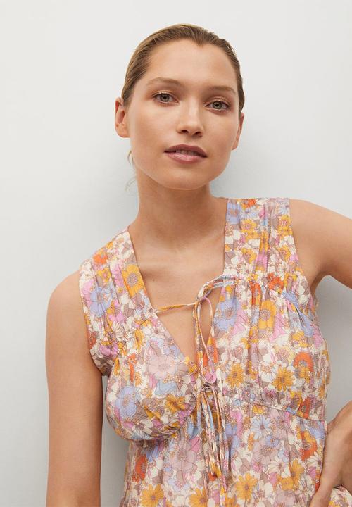 MANGO - Dress mina - pink