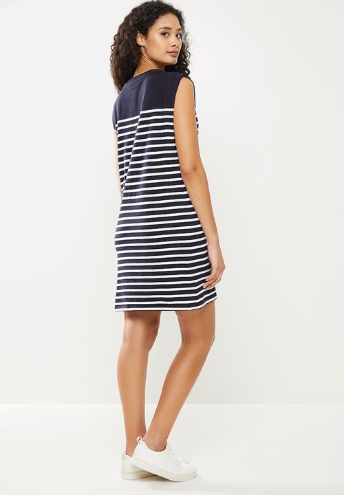 MANGO - Dress picasa - navy