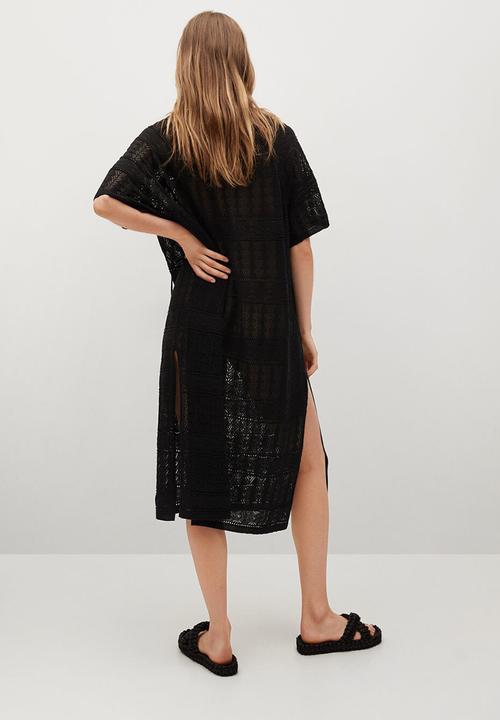 MANGO - Kaftan plaza - black