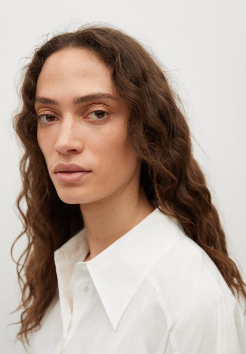 MANGO - Shirt milla-h - white