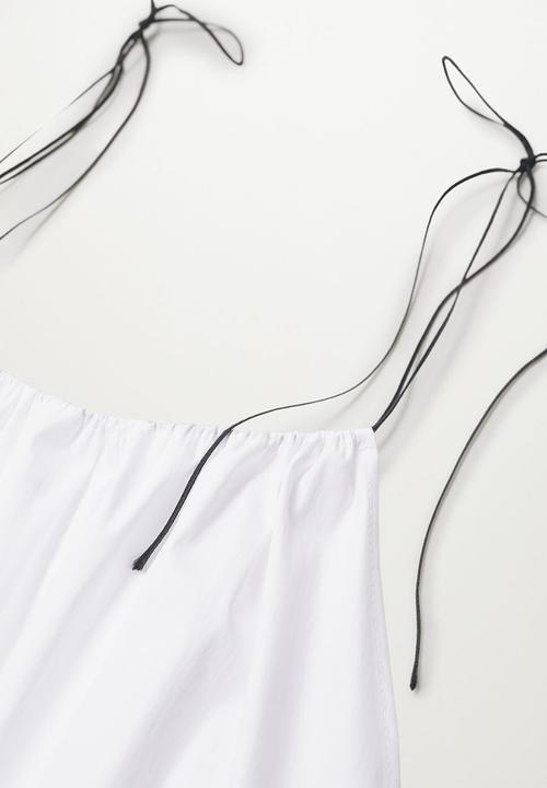 MANGO - Dress bibi - white