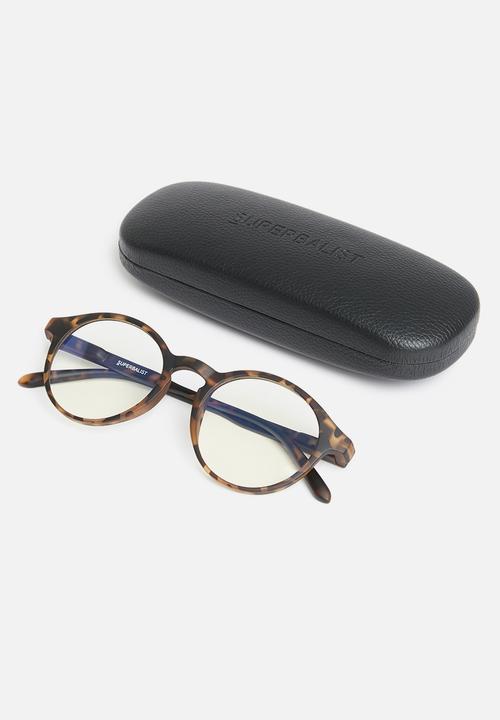 Superbalist - Jeff blue light glasses - brown