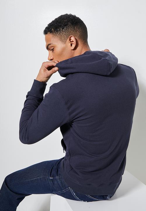 Superbalist - Noel zip though hoodie - navy