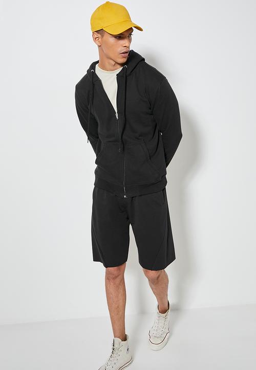 Superbalist - Noel zip though hoodie - black