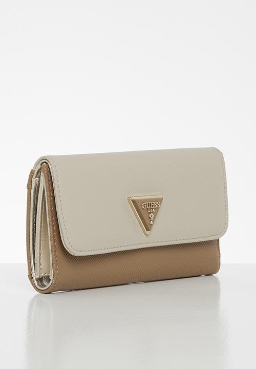 GUESS - Noelle slg multi clutch - natural 