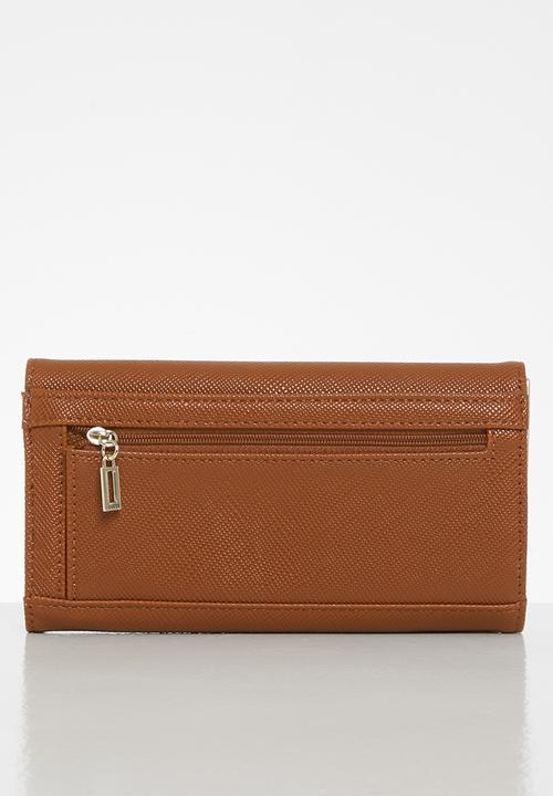 GUESS - Noelle slg multi clutch - cognac