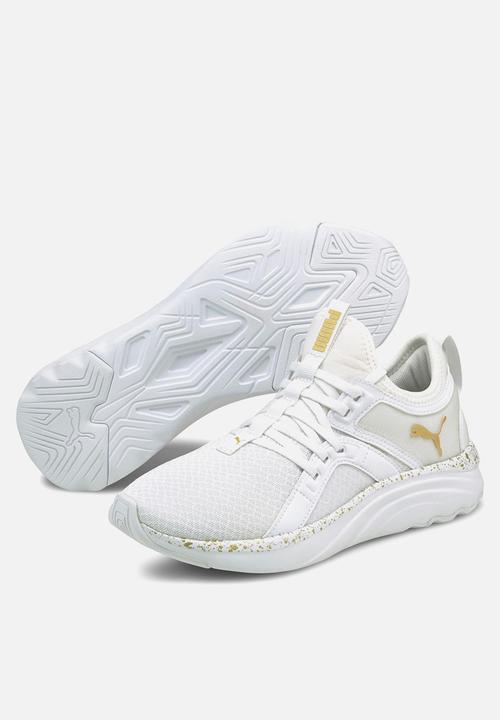 PUMA - Softride Sophia shimmer wn's - puma white-puma team gold