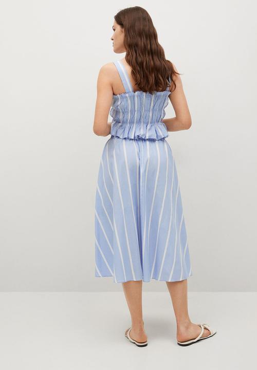 MANGO - Skirt siu-h - light blue