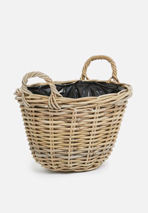 H&S - Kubu spilt basket - natural