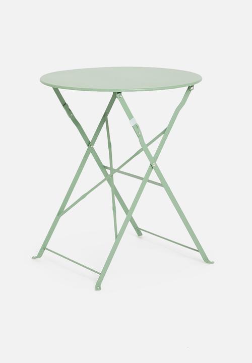 H&S - Garden furniture set - green