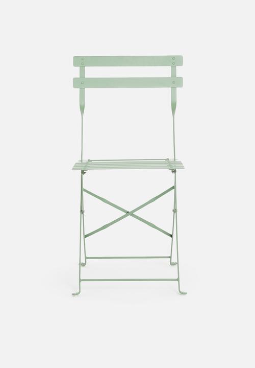 H&S - Garden furniture set - green