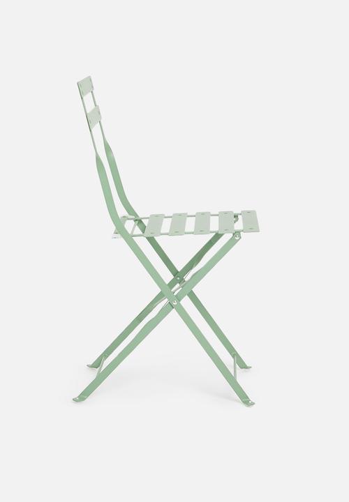 H&S - Garden furniture set - green