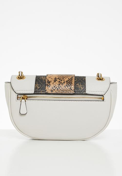 GUESS - Bling convertible xbody flap - stone 